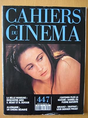 Cahiers du cinéma 447, Septembre 1991