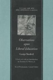 Seller image for OBSERVATIONS UPON LIBERAL EDUCATION for sale by Monroe Street Books