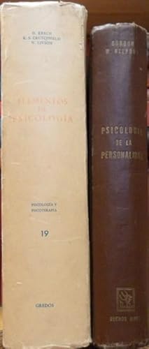 Seller image for Elementos de psicologa+ Psicologa de la personalidad (2 libros) for sale by Libros Dickens