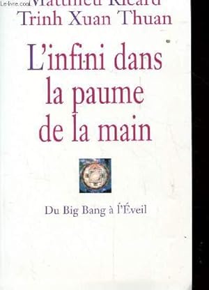Bild des Verkufers fr L'INFINI DANS LA PAUME DE LA MAIN. DU BIG BANG A L'EVEIL zum Verkauf von Le-Livre