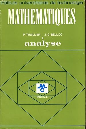 Bild des Verkufers fr MATHEMATIQUES n1 "Analyse". zum Verkauf von Le-Livre