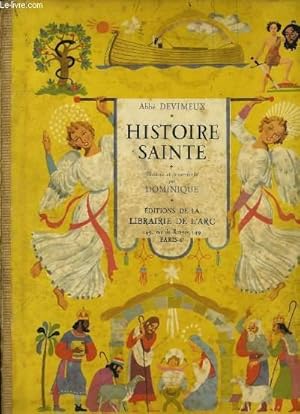 Bild des Verkufers fr HISTOIRE SAINTE zum Verkauf von Le-Livre