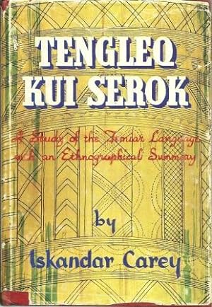 Seller image for Tengleq Kui Serok: A Study of the Temiar Language, with an Ethnographical Summary for sale by Works on Paper