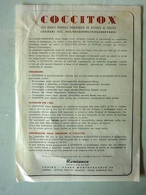 "COCCITOX Olio Bianco Minerale emulsionato ed attivo al Diditox - RUMIANCA, Società per Azioni TO...