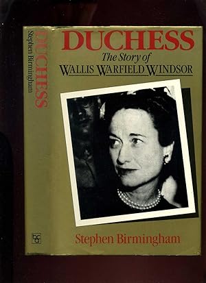 Imagen del vendedor de Duchess: The Story of Wallis Warfield Windsor a la venta por Roger Lucas Booksellers