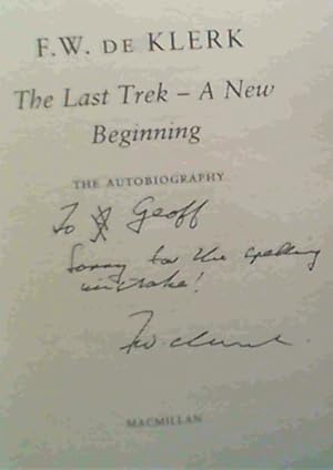 Bild des Verkufers fr The Last Trek a New Beginning zum Verkauf von Chapter 1