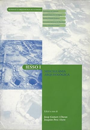 Seller image for IESSO I. Miscellania Arqueologica Barcelona-Guissona for sale by Librairie Archaion