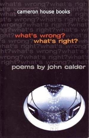 What's Wrong  What's Right  Poems