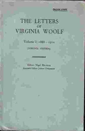 The Letters of Virginia Woolf. Volume I: 1888-1912. (Virginia Stephen)