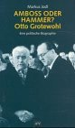 Bild des Verkufers fr Ambo oder Hammer? - Otto Grotewohl : eine politische Biographie. Aufbau-Taschenbcher ; 1341 zum Verkauf von Antiquariat  Udo Schwrer