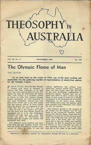 Theosophy in Australia, Volume 28, 1964 - 1 issue