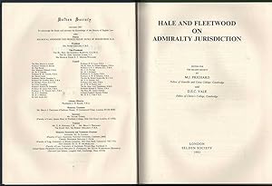 Hale and Fleetwood on Admiralty Jurisdiction