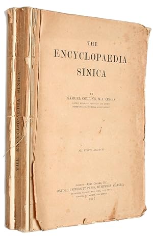 Image du vendeur pour The Encyclopaedia Sinica. mis en vente par Lynge & Sn ILAB-ABF