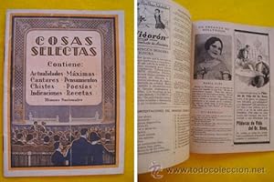 COSAS SELECTAS. 1931