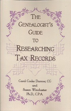 Seller image for The Genealogist's Guide to Researching Tax Records for sale by Storbeck's