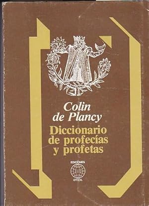 Image du vendeur pour Diccionario de profecas y profetas mis en vente par LIBRERA GULLIVER