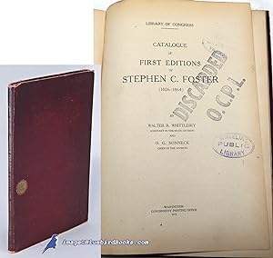 Bild des Verkufers fr Catalogue of First Editions of Stephen C. Foster (1826 -1864) zum Verkauf von Bluebird Books (RMABA, IOBA)