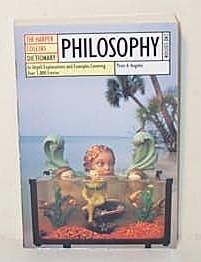 Bild des Verkufers fr The Harper Collins Dictionary of Philosophy zum Verkauf von G W Jackson