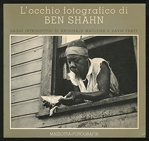 Image du vendeur pour L'occhio fotografico de Ben Shahn (The Photographic Eye of Ben Shahn) mis en vente par Between the Covers-Rare Books, Inc. ABAA