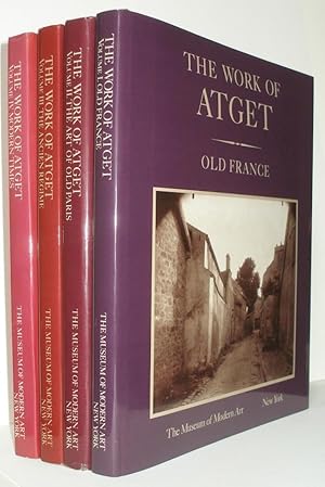 The Work Of Atget: Volumes I-IV (Vol. II "The Art of Old Paris" SIGNED by both authors)