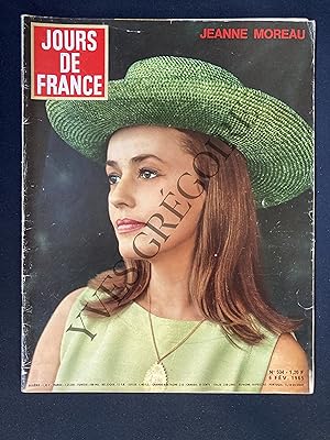 JOURS DE FRANCE-N°534-6 FEVRIER 1965-JEANNE MOREAU