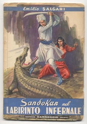 SANDOKAN nel labirinto infernale. COLLANA POPOLARE SALGARI N° 35