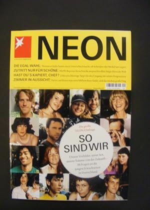 Neon Magazin Heft September 05 - Umfrage: So sind wir u.a.