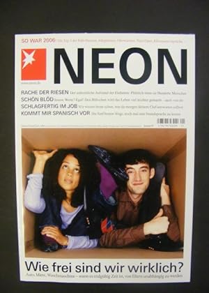 Neon Magazin Heft Januar 07 - Wie frei sind wir wirklich? u.a.