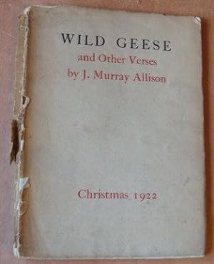 Seller image for Wild Geese and Other Verses for sale by BRIMSTONES