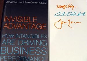 Image du vendeur pour Invisible Advantage: How Intangibles are Driving Business Performance mis en vente par Trilby & Co. Books