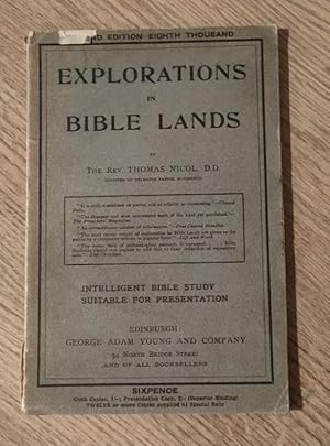 Recent Explorations in Bible Lands