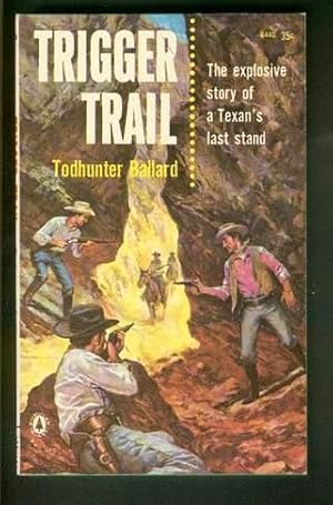 Bild des Verkufers fr TRIGGER TRAIL. ( Original Pulp Title = Empire West) ( Popular Giant Book # G440 ). El Diablo Mine in Texas. zum Verkauf von Comic World