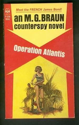 Bild des Verkufers fr OPERATION ATLANTIS. (Berklery Book # F1239 ; Al Glenn & Friends Counterspy Novel series) zum Verkauf von Comic World