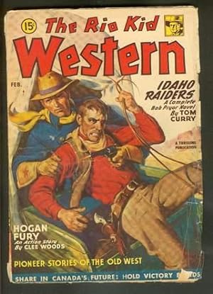Seller image for THE RIO KID WESTERN, Pulp magazine. - February, 1947. "Idaho Raiders"(Captain Bob Pryor, the Rio Kid) for sale by Comic World