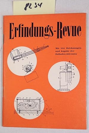 Erfindungs-Revue, Illustrierte Kurzberichte Über Erfindungspatente - Heft 1