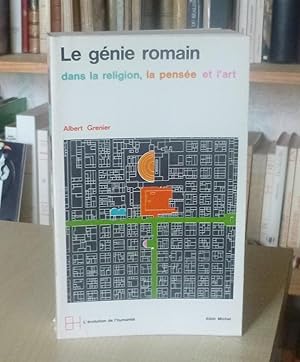 Imagen del vendedor de Le gnie romain, dans la religion, la pense et l'art, Collection l'Evolution de l'Humanit, Albin Michel, Paris, 1969 a la venta por Mesnard - Comptoir du Livre Ancien