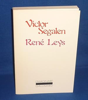 Seller image for Ren Leys, l'imaginaire / Gallimard, Paris, 1978 for sale by Mesnard - Comptoir du Livre Ancien