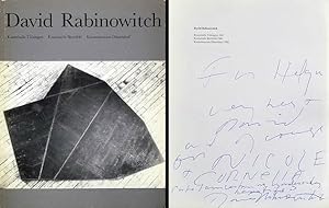 David Rabinowitch. Skulpturen mit ausgewählten Zeichnungen, Plänen und Texten.