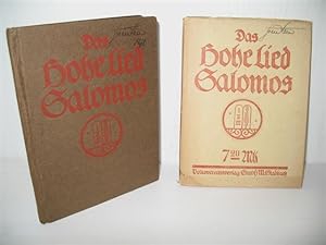 Seller image for Das Hohelied Salomos. bers., eingel. u. erkl. v. E. D.; for sale by buecheria, Einzelunternehmen