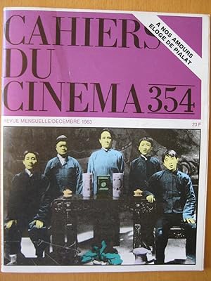 Cahiers du cinéma 354, Décembre 1983.