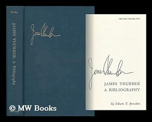 Seller image for James Thurber; a Bibliography for sale by MW Books Ltd.