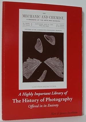A Highly Important Library of the History of Photography