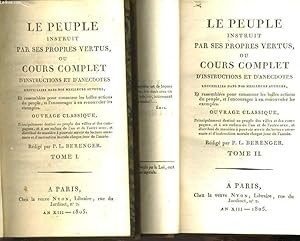 Seller image for LES PEUPLES INSTRUIT PAR SES PROPRES VERTUS OU COURS COMPLET en deux tomes (d'instructions et anedoctes) for sale by Le-Livre