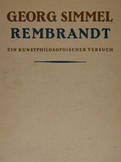 Imagen del vendedor de REMBRANDT. Ein kunstphilosophischer versuch. a la venta por EDITORIALE UMBRA SAS