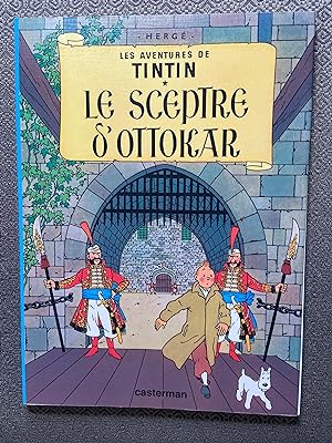 Bild des Verkufers fr Tintin Book in French (France)- Special Edition for Total: Le Sceptre D'Ottokar (King Ottokar's Sceptre) Tintin Foreign Languages- Langues trangres zum Verkauf von CKR Inc.