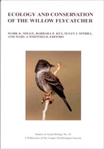 Image du vendeur pour Ecology and Conservation of the Willow Flycatcher. SAB No. 26 mis en vente par Buteo Books