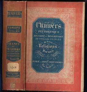 France. Dictionnaire Encyclopédique. Tome Onzieme. l'Univers Pittoresque Histoire et Description ...