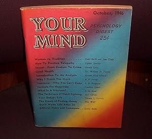 Seller image for Your Mind Psychology August 1946 Digest magazine for sale by Henry E. Lehrich