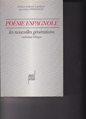 Seller image for Posie espagnole. Les nouvelles gnrations for sale by LIBRERA GULLIVER