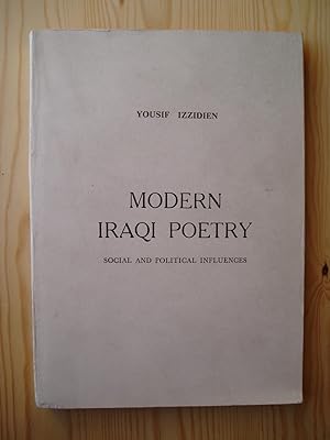 Modern Iraqi Poetry. Social & Political Influences